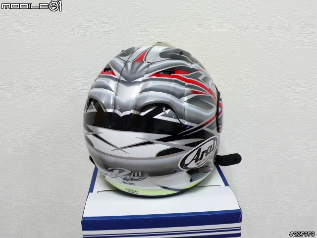 [開箱文]低調的華麗 ARAI SZ-RAM3 NAKANO 中野真矢 限量版彩繪帽