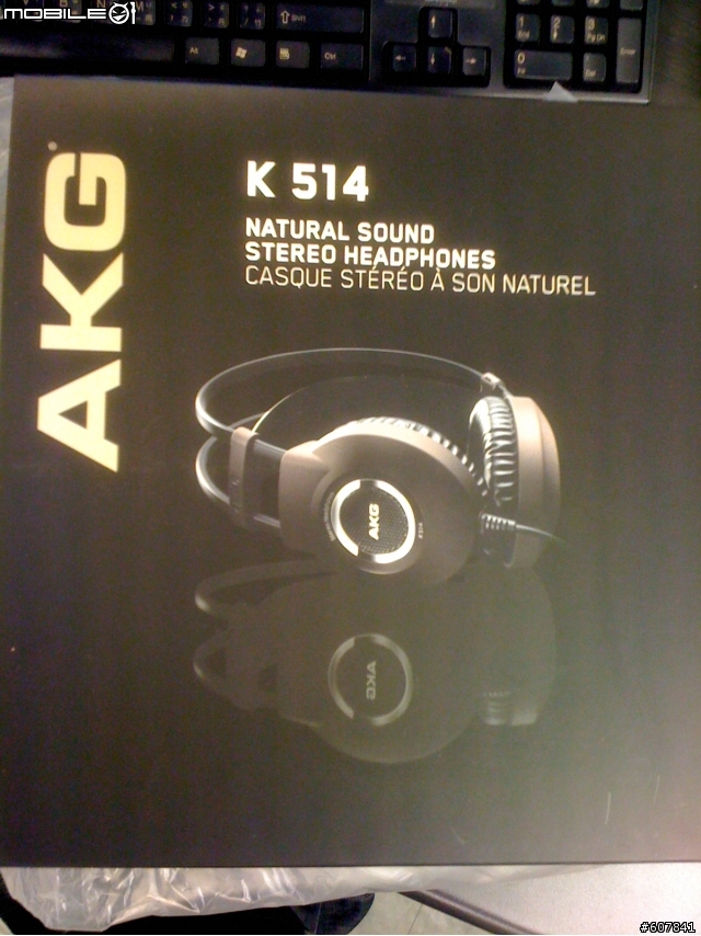 [開箱文] AKG-514耳罩式耳機