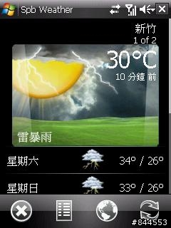 [分享]SPB Weather 2 大型天氣圖