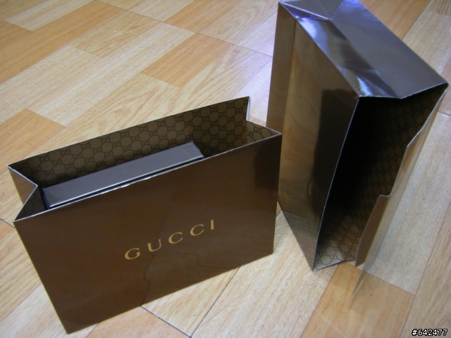 幫朋友開箱文!!!GUCCI (112716 A0V1G ) 巧克力色真皮皮夾!