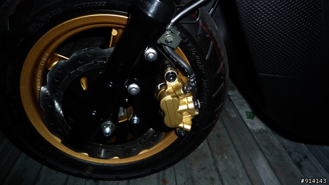 YAMAHA BW'S X 就愛高調的金色 (換色風波)