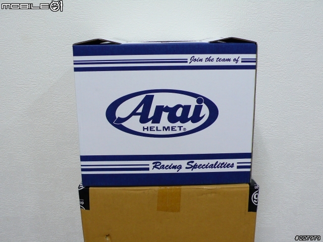 [開箱文]低調的華麗 ARAI SZ-RAM3 NAKANO 中野真矢 限量版彩繪帽