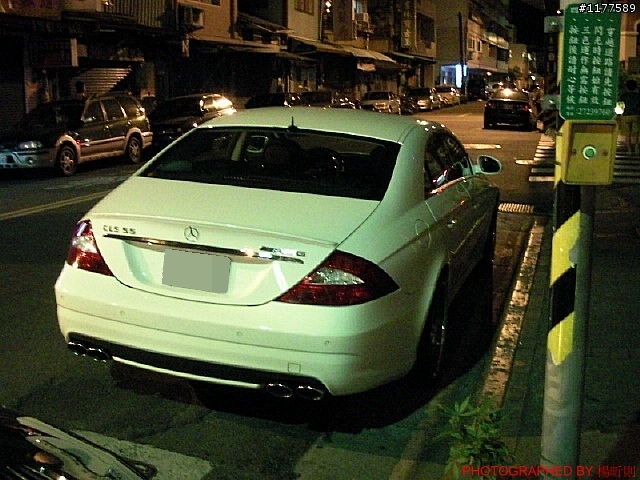 [巧遇] 不平靜的夜晚之CLS 55 AMG