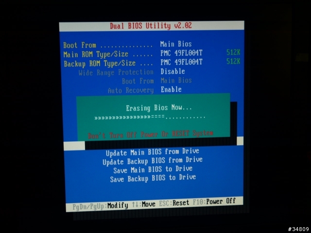 GA-K8NS-Ultra-939 BIOS 電腦開機出現錯誤錯誤