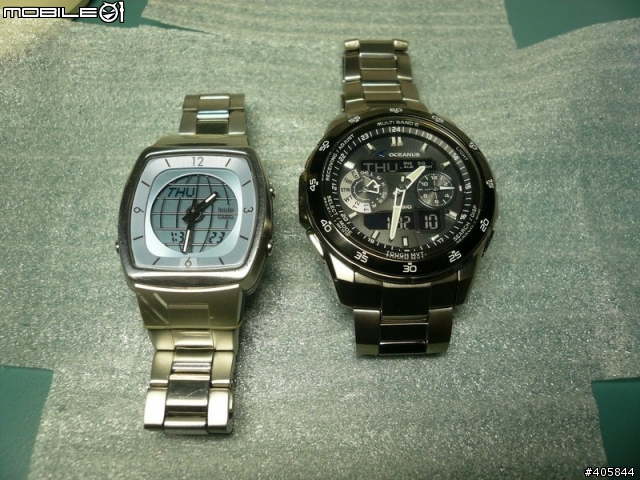 [開箱] CASIO OCEANUS OCW-T400TB 6局雙顯光動能鈦金屬電波錶