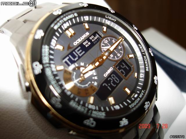[問題]CASIO OCEANUS OCW-T400TG-1AF錶盤太陽能板有問題(已解；原來我眼睛脫窗很久了>