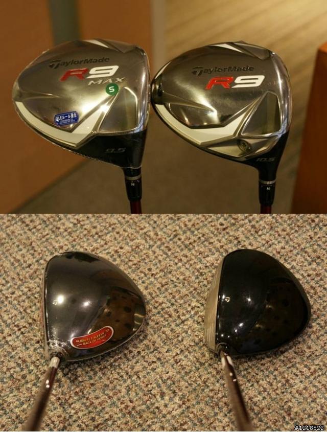 TaylorMade R9 系列再進化新桿之別人手中的，看起來都比較好
