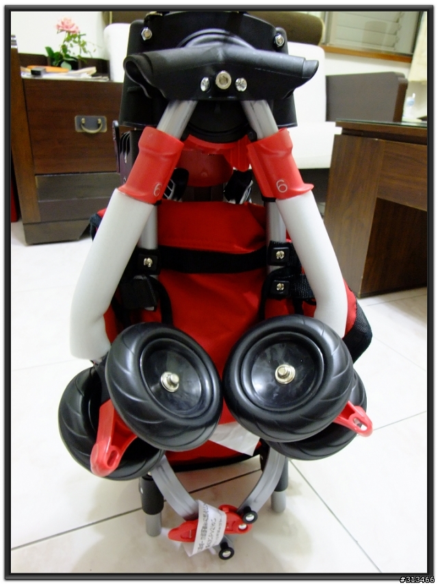 [開箱]小紅跑車-SYNCON A-KIDS 新銳摺疊三輪車