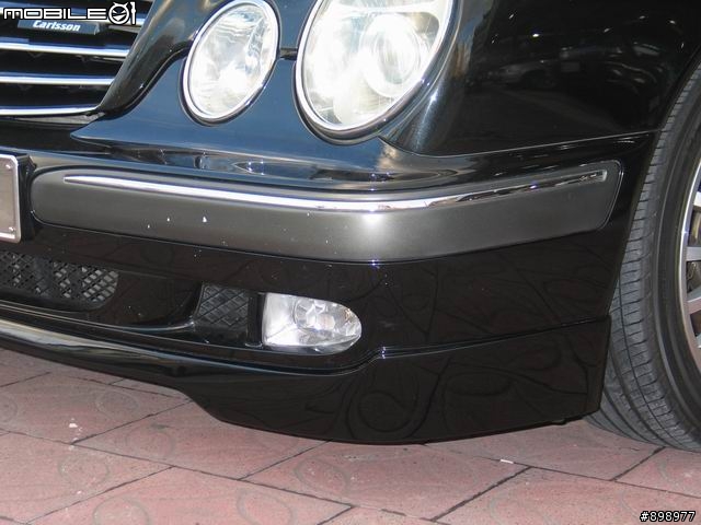 W210 Carlsson look 下包包覆卡夢貼紙 (看慣新車者請勿進入)