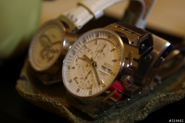 不專業分享"MIDO All Dial Chronograph" VS "MIDO All Dial Lady Diamonds"
