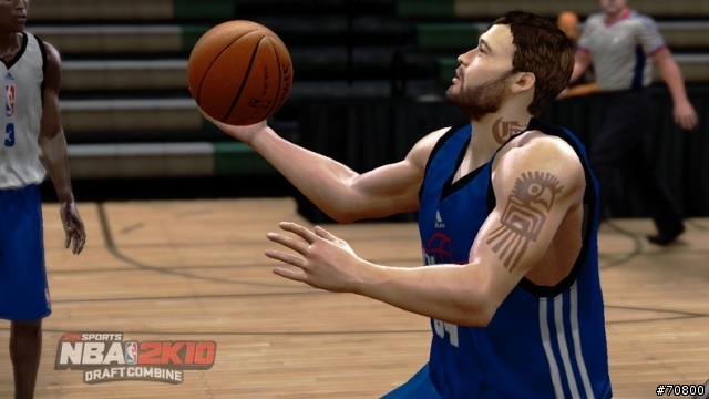 NBA/2K10新增遊戲截圖~9/16在更新遊戲圖有鳥人安德森的頭超屌的啦^^