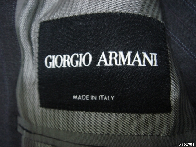 Giorgio Armani 西裝開箱