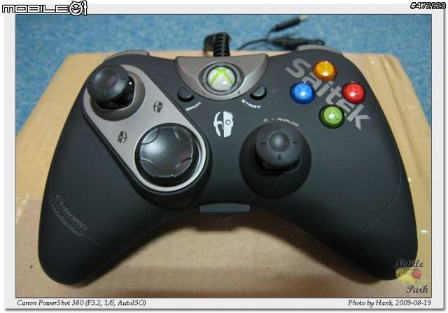 Saitek Cyborg Rumble Pad 開箱與小小使用感想