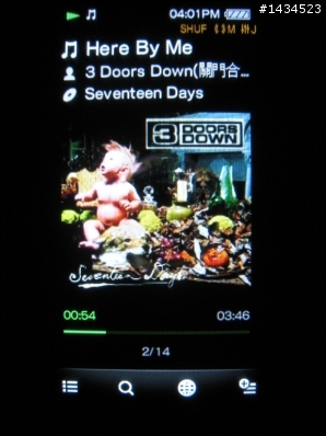 將加入專輯資訊的WAV檔同步到SONY Walkman X1060