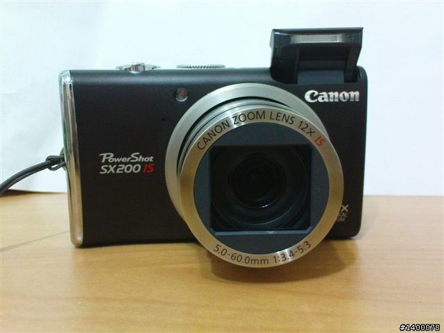 新手開箱 PowerShot SX200IS