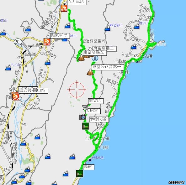 海岸山脈五條通