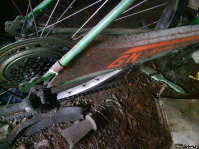 "傳說"推檔變速公路車(生鏽的)
