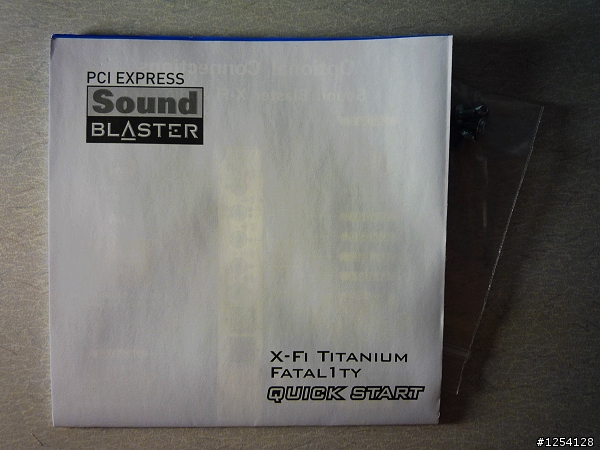 [開箱文] Creative X-Fi Titanium Fatal1ty Champion Series (PCI-E)