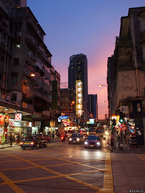 E-P1  in hong kong evening(17mm/2.8)