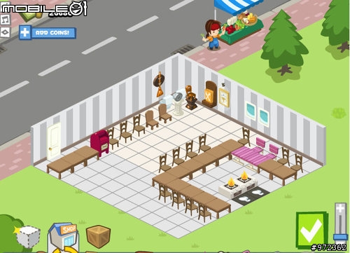 [臉書小遊戲] RESTAURANT CITY免掃廁所、快速收盤
