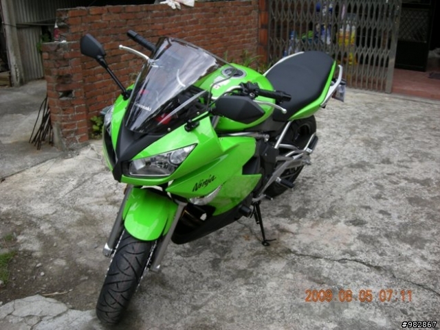 「分享」圓夢了，我的重機 川崎綠 KAWASAKI ER-6F