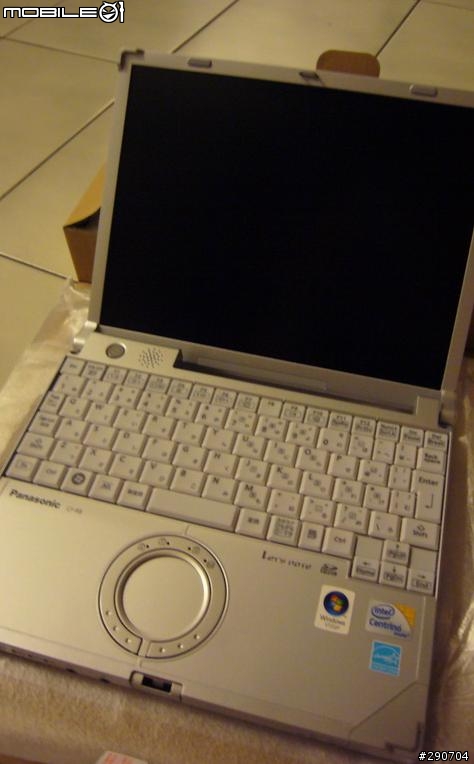[分享] Panasonic Let's note LIGHT CF-R8W 開箱分享| 2011/01/30 HDD更換