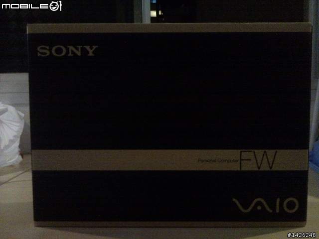 啊哈，我今天撿到大便宜了！終於買了 VAIO FW了！