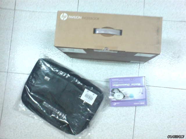 開箱文 HP Pavilion DV6 1202TX  人生中第一台筆電