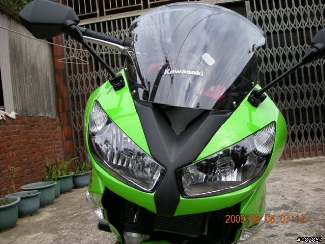 「分享」圓夢了，我的重機 川崎綠 KAWASAKI ER-6F