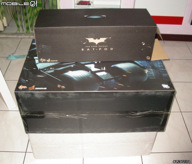 1/6 Hot Toys BATMOBILE 黑暗騎士 蝙蝠車 開箱