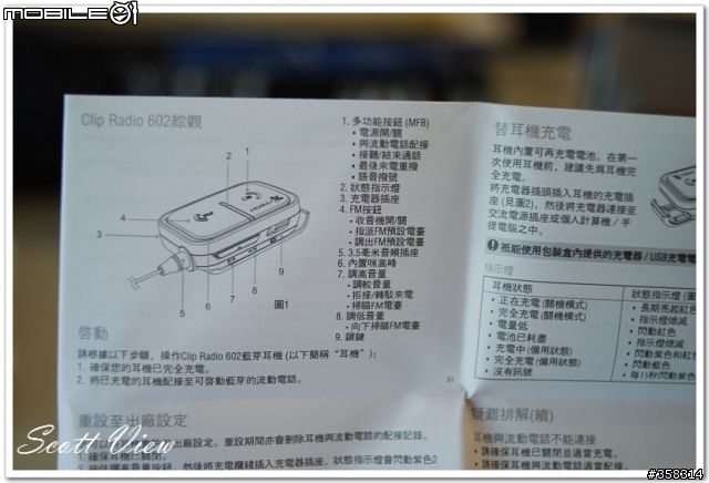 [開箱文] 分享i-Tech Clip Radio 602藍芽耳機