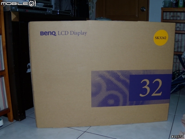 [開箱文] BENQ SK3242 32吋Full HD液晶電視,內建HIHD數位視訊盒