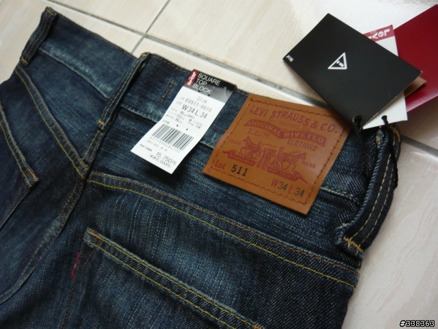 [分享] Levi's EU511-0010  同場加映生日禮物 POTER皮夾
