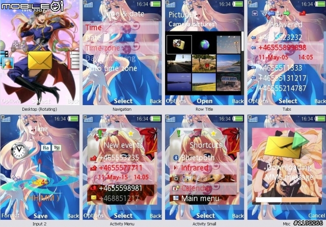 [240*320/三鍵] 超時空要塞 FRONTIER (マクロス FRONTIER)~Sheryl Nome 含媒體