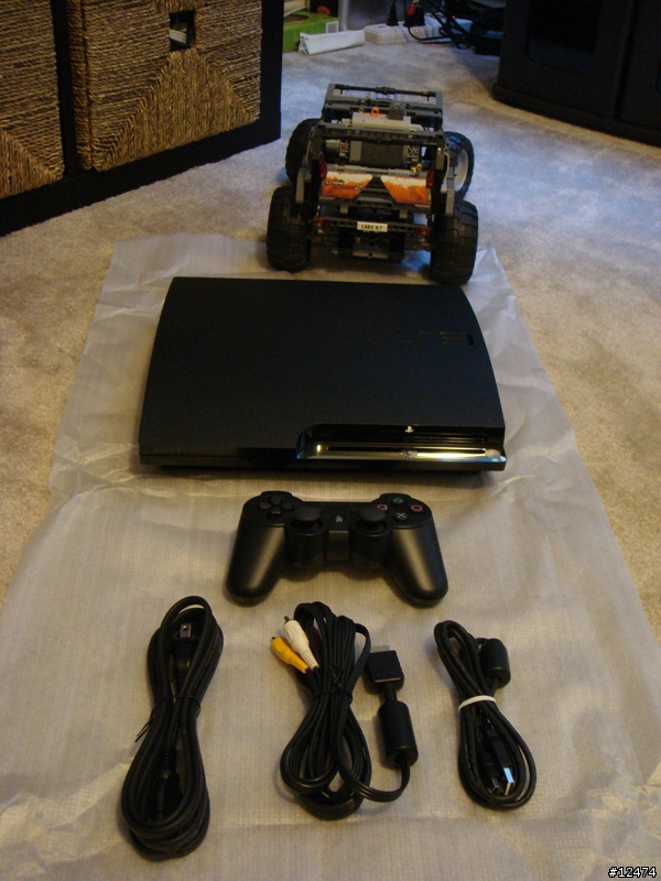 [不專業首發開箱]PS3 Slim 120Gb 美版