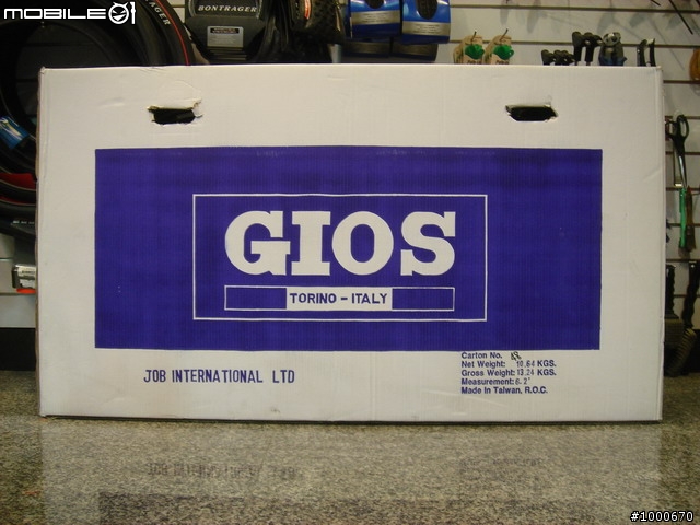[今天換我來開箱]GIOS的入門鋼管 GIOS AIRONE開箱分享(圖多 同場加映卡踏卡鞋)