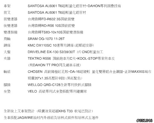 SANTOSA 推出 S350+ 30速摺疊車 終極進化版本囉 !!