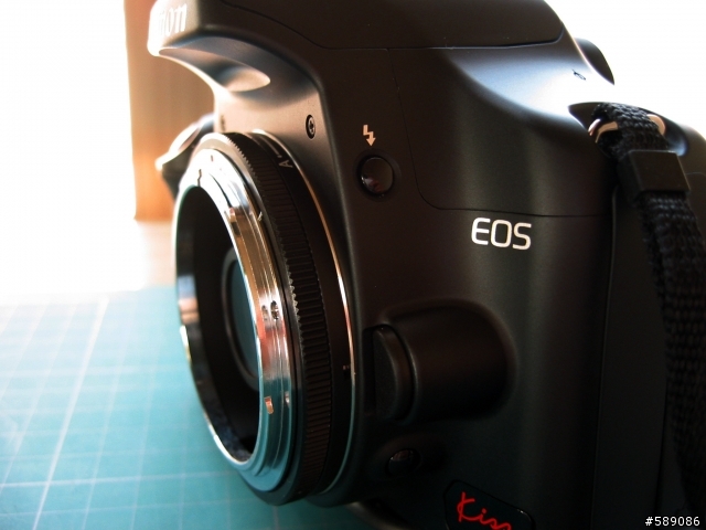 [開箱分享] CANON轉接環 EOS機身接上FD鏡頭