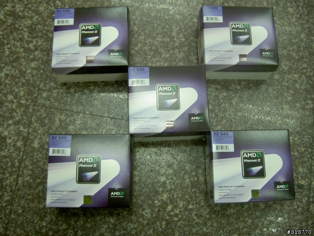剛拿到的AMD x2 545