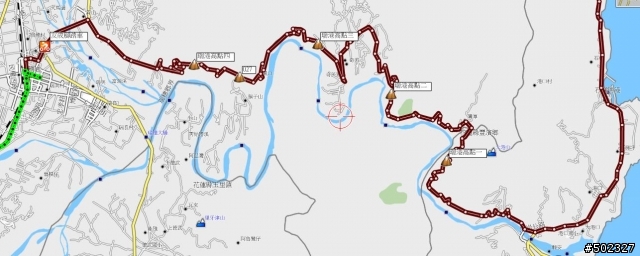 海岸山脈五條通