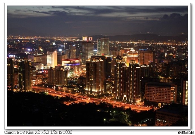 新手CANON 450D拍攝夜景，請大大觀賞並指導！