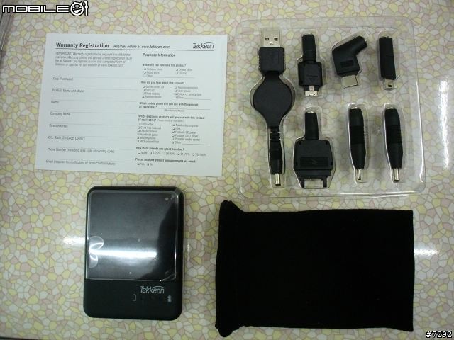 Tekkeon TekCharge MP1550 行動電源(使用AA 3號電池)
