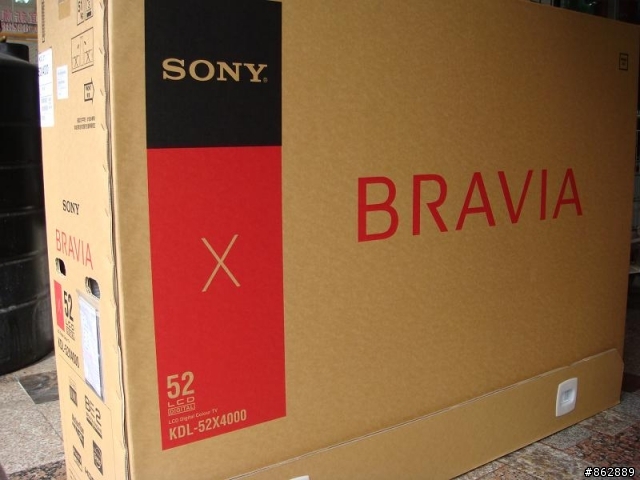 【半開箱文】SONY 52X-4000