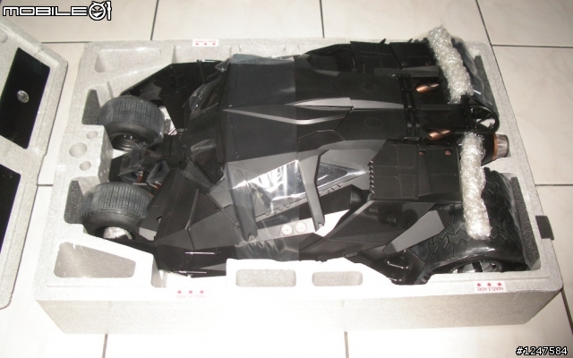 1/6 Hot Toys BATMOBILE 黑暗騎士 蝙蝠車 開箱