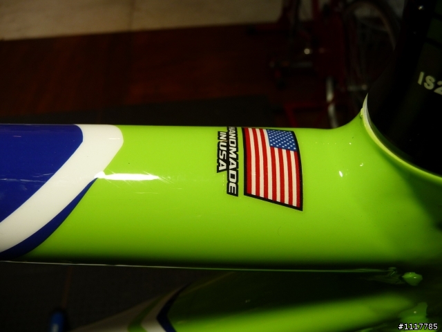 09年 cannondale日本拉回的 caad9 水瓦斯車隊版本