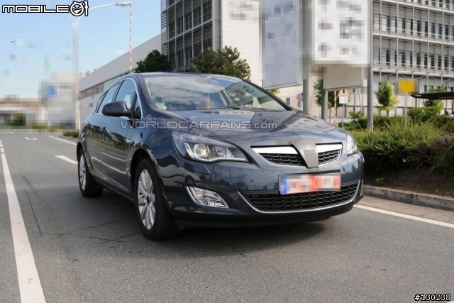 OPEL ASTRA-I 實車間諜照分享
