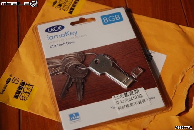 LACIE [iamakey] 8G 開箱
