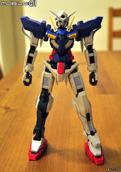 [真的是傷眼的分享] 天使的進化: 1/100 Gundam Exia V.S. MG Gundam Exia (圖多)