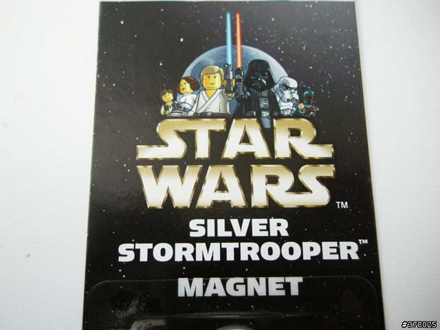 LEGO Star Wars Silver Stormtrooper Magnet