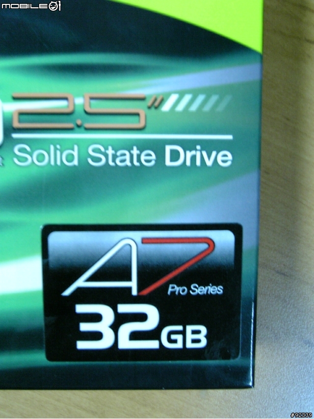 (開箱) Apacer A7 Pro 32G SSD